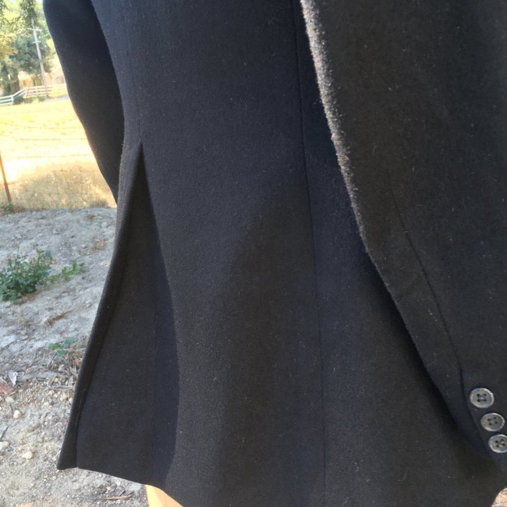 RARE Vintage Melton Wool Fox Hunt Riding Coat Jacket Equestrian